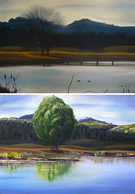 Foliage Painting Demo